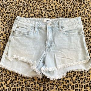 Light Blue Denim Shorts